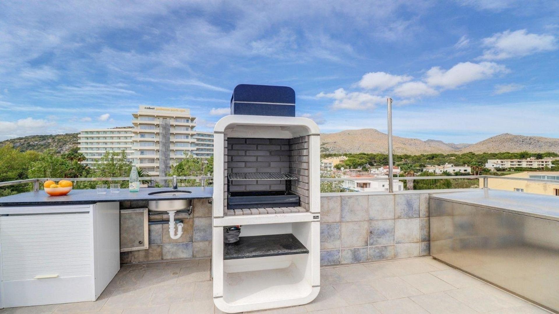 Apartament In Pollenca Mit Schoener Terrasse *