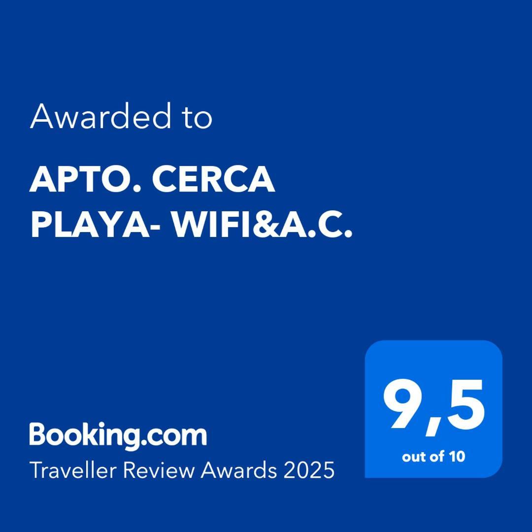 Apto. Cerca Playa- Wifi&a.c. Apartment *