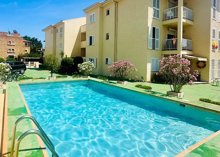 Bonito Apartamento Con Piscina A 50 Metros De La Playa!